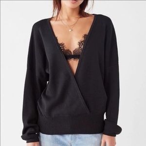 URBAN OUTFITTERS Black Surplus Sweater
